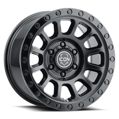 ICON Hulse 17 X 8.5 5 X 150 25mm Offset 5.75in BS Double Black