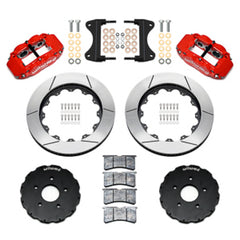 Wilwood 14-19 Chevrolet Corvette C7 Forged Narrow Superlite 6R Front BBK - 14.00 Rotor - Red