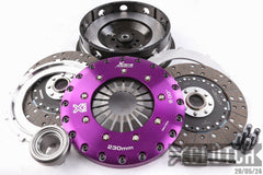 XClutch 11-13 BMW 335is Base 3.0L 9in Twin Solid Organic Clutch Kit (6 Bolt/PB in Flywheel)