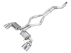 AWE Tuning 22-26 BMW M240i (G42) Touring Edition Exhaust - Chrome Silver Tips