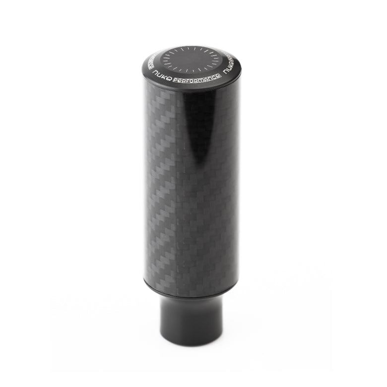 Nuke Performance Cavernous Carbon Fiber Shift Knob - Gloss Finish, 95mm