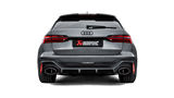 Akrapovic 2020 Audi RS6 Avant (C8) Evolution Line Cat Back (Titanium) with Link Pipes