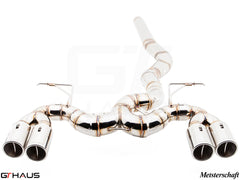 GTHAUS MEISTERSCHAFT BMW 335/340i/xi Sedan/Touring F30/F31/F34/F36 - SGT (Super GT Racing Meist Ultimate Version) SUS Exhaust 4x90mm