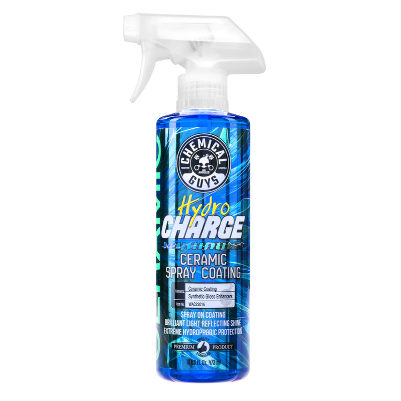 Chemical Guys HYDROCHARGE HIGH-GLOSS HYDROPHOBIC SIO2 CERAMIC SPRAY COATING - 16oz
