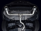 AWE Tuning 19-23 BMW 330i / 21-23 BMW 430i Base G2X Track Edition Axle-Back Exhaust - Chrome Silver