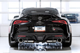 AWE Tuning 2020 Toyota Supra A90 Non-Resonated Touring Edition Exhaust - 5in Chrome Silver Tips