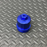 KELTHO Mercedes-Benz / Mercedes-AMG M157 / M278 Billet Oil Filter Cap - Blue - product photo