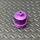 KELTHO Mercedes-Benz / Mercedes-AMG M157 / M278 Billet Oil Filter Cap - Purple - product photo