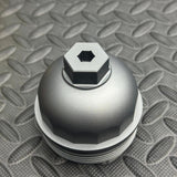 KELTHO Audi R8 Gen 2 / Lamborghini Huracán 5.2L V10 Billet Oil Filter Cap - Grey - product photo
