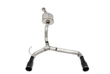 Corsa 21-25 Ford Bronco 2.7L 2-Door 2.75in Cat-Back Dual Rear Exhaust w/ 4in Straight-Cut Black Tips