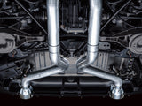 AWE Tuning 2023 Nissan Z RZ34 RWD Track Edition Cat-Back Exhaust System w/ Chrome Silver Tips