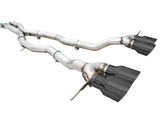 AWE Tuning Track Edition Cat-Back Exhaust for BMW G8X M3/M4 - Diamond Black Tips