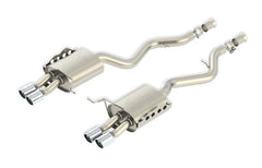 Borla 2014 Chevy Corvette C7 w/ AFM w/o NPP Atak Rear Section Exhaust Quad Rd Rl IC Tips