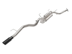 aFe 24-25 Toyota Land Cruiser 2-1/2in to 3in 304 SS Cat-Back Exhaust System w/ Black Tip