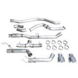AWE Tuning 22+ Honda Civic Si/Acura Integra Track Edition Cat-Back Exhaust - Dual Chrome Silver Tips