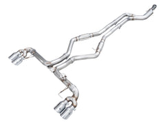 AWE Tuning 22-26 BMW M240i (G42) Track Edition Exhaust - Chrome Silver Tips