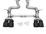 AWE Tuning BMW F8X M3/M4 Track Edition Cat-Back Exhaust - Diamond Black Tips