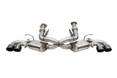 Corsa 20-26 Corvette C8 w/ Factory NPP Cat-Back 4.5in Pro-Series Tips - Black PVD