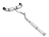 AWE Tuning Subaru BRZ/ Toyota GR86/ Toyota 86 Touring Edition Cat-Back Exhaust- Diamond Black Tips