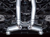 AWE Tuning 2023 Nissan Z RZ34 RWD Touring Edition Cat-Back Exhaust System w/ Chrome Silver Tips