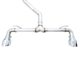 AWE Tuning 2022 VW GTI MK8 Touring Edition Exhaust - Chrome Silver Tips
