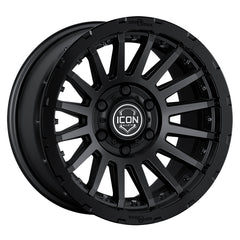 ICON Recon Pro 18x9 6 x 5.5 25mm Offset 6in BS 95.1mm Bore Satin Black Wheel