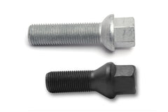 H&R Wheel Bolts 14 X 1.5 / Length 47mm / Mercedes Ball / Head 17mm - Black - Set of 10