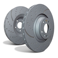 EBC 16-19 Mini Hardtop (F55) 2.0 Turbo J.C.Works GD Sport Front Rotors