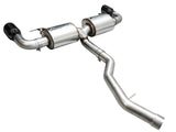 AWE 19-23 BMW 330i / 21-23 BMW 430i Base G2X Touring (Excl. Conv) Axle-Back Exhaust - Diamond Black