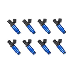 Injector Dynamics 1750-XDS - Injectors 60mm / 14mm Top O-ring 14mm Blue Bottom Adaptor - Set of 8