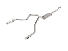 aFe 21-26 Ford F150 Tremor Gemini XV 3IN 304SS Cat-Back Exhaust Dual Rear Exit w/Polished Tips