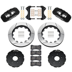 Wilwood 14-19 Chevrolet Corvette C7 AERO6 Front BBK - 14.00 Rotor - Black