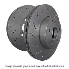 EBC 18-21 Subaru WRX STI 2.5T (w/Brembo Calipers) Rear RK Premium Rotors