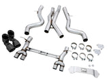 AWE Tuning BMW F8X M3/M4 Track Edition Cat-Back Exhaust - Diamond Black Tips