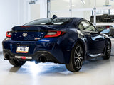 AWE Tuning Subaru BRZ/ Toyota GR86/ Toyota 86 Touring Edition Cat-Back Exhaust- Diamond Black Tips