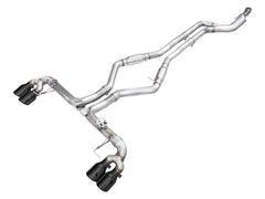 AWE Tuning 22-26 BMW M240i (G42) Track Edition Exhaust - Diamond Black Tips