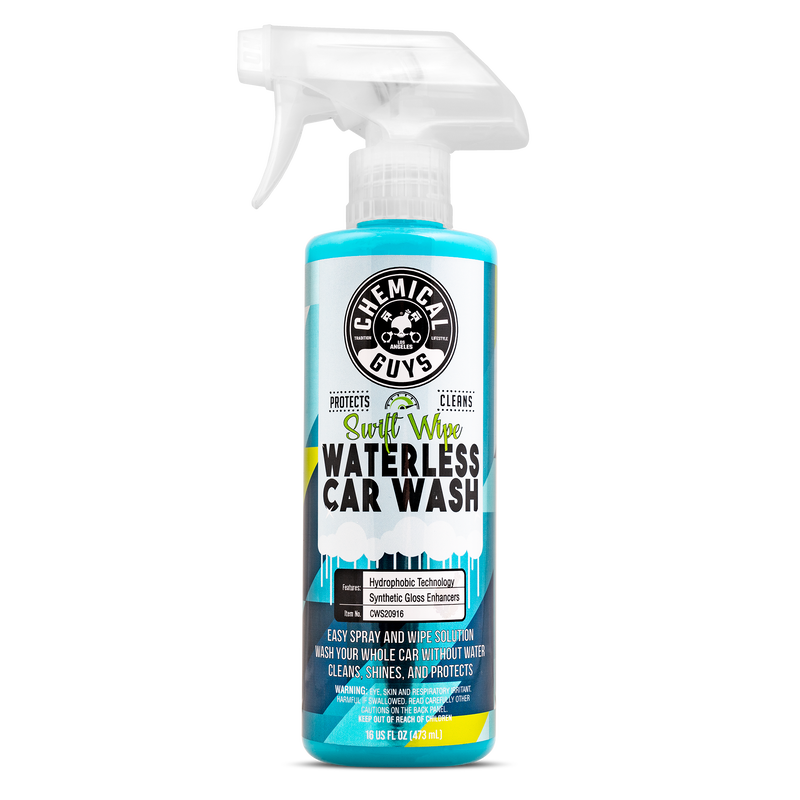 Chemical Guys SWIFT WIPE COMPLETE WATERLESS CAR WASH EASY SPRAY & WIPE FORMULA - 16oz