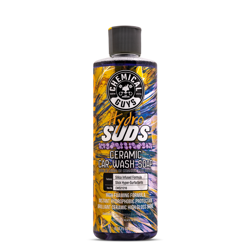 Chemical Guys HYDROSUDS HIGH-GLOSS HYPER FOAMING SIO2 CERAMIC CAR WASH SOAP - 16oz