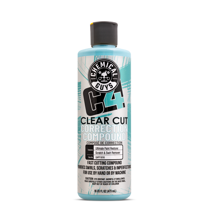 Chemical Guys C4 Clear Cut Correction Compound - 16oz