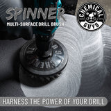 Chemical Guys CHEMICAL GUYS SPINNER CARPET DRILL BRUSH, LIGHT DUTY