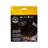 CHEMICAL GUYS SPINNER CARPET DRILL BRUSH, MEDIUM DUTY