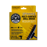 CHEMICAL GUYS SPINNER CARPET DRILL BRUSH, MEDIUM DUTY