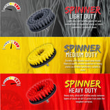 CHEMICAL GUYS SPINNER CARPET DRILL BRUSH, MEDIUM DUTY