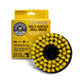 CHEMICAL GUYS SPINNER CARPET DRILL BRUSH, MEDIUM DUTY