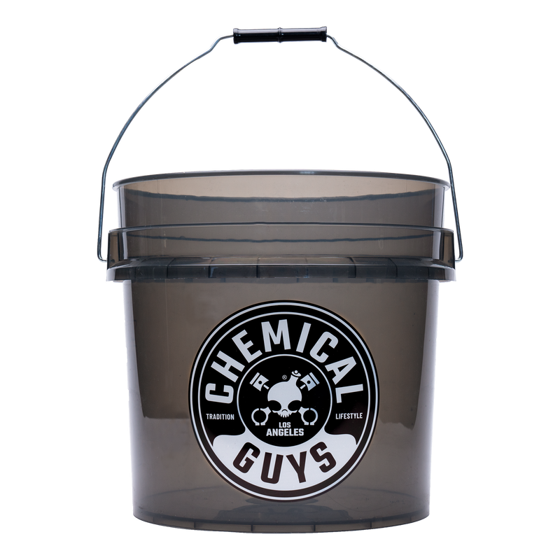 Chemical Guys Heavy Duty Detailing Bucket Smoked Obsidian Black (4.5 Gal)