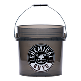 Chemical Guys Heavy Duty Detailing Bucket Smoked Obsidian Black (4.5 Gal)