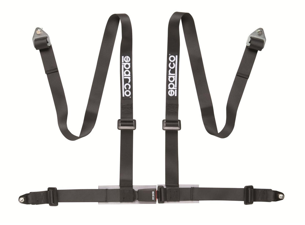 Sparco 2 INCH 4PT BOLT-IN Harness Black
