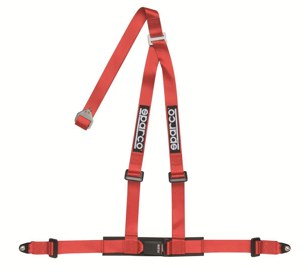 Sparco 2 INCH 3PT BOLT-IN Red Harness