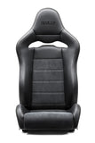 Sparco Seat SPX Special Edition Black/Grey with Gloss Carbon Shell - Left
