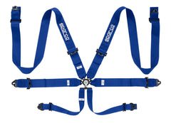Sparco Belt 6pt 3in Steel Blue Harness